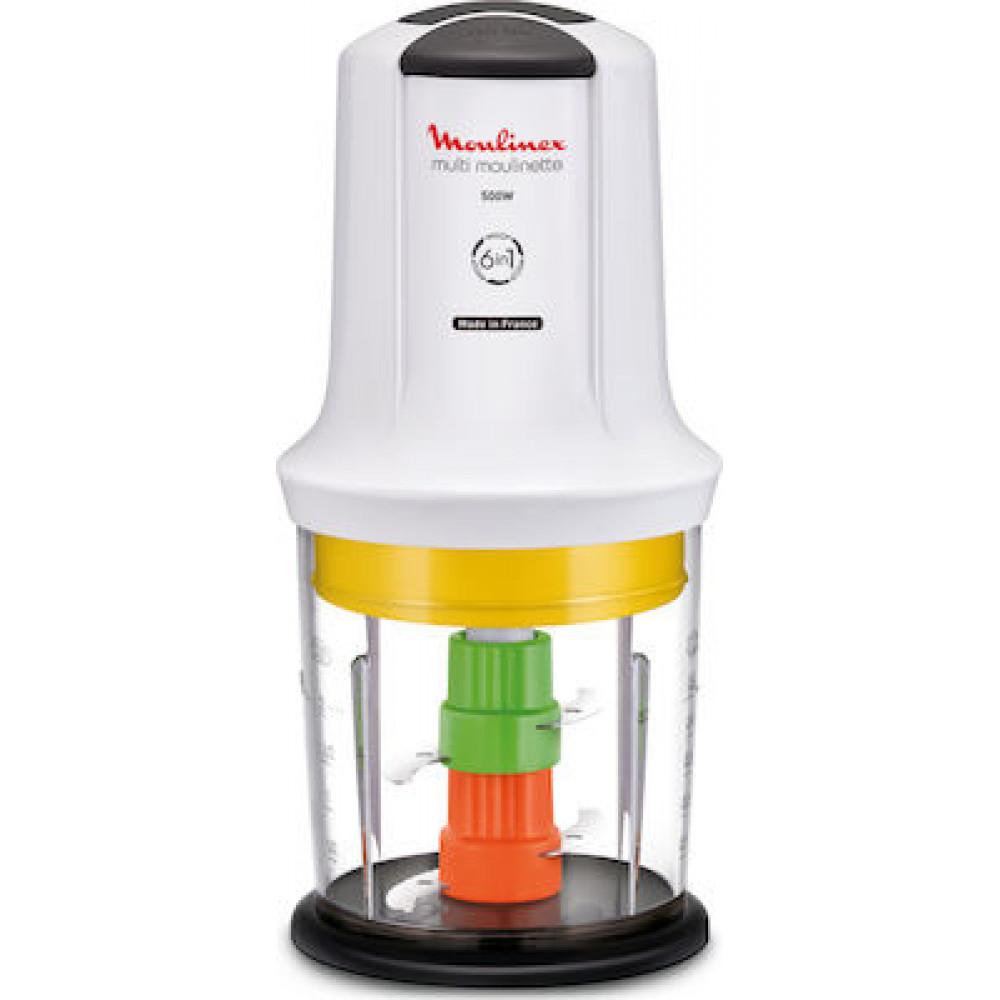 Moulinex Multi Moulinette Πολυκόπτης Multi 500W με Δοχείο 500ml