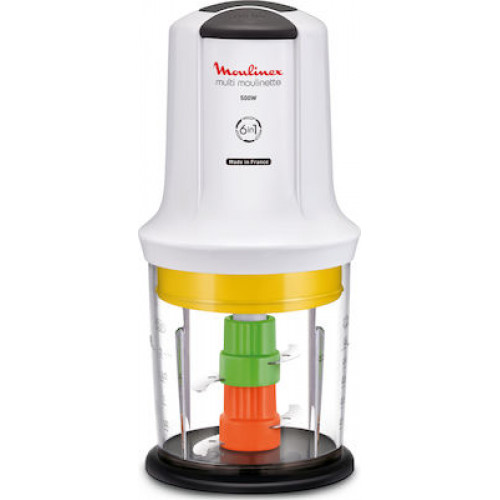 Moulinex Multi Moulinette Πολυκόπτης Multi 500W με Δοχείο 500ml