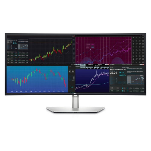 DELL Monitor U3423WE 34 3440x1440 Curved Ultrasharp IPS, HDMI, DisplayPort, USB-C, RJ45 Height Adjustable,Speakers,3YearsW