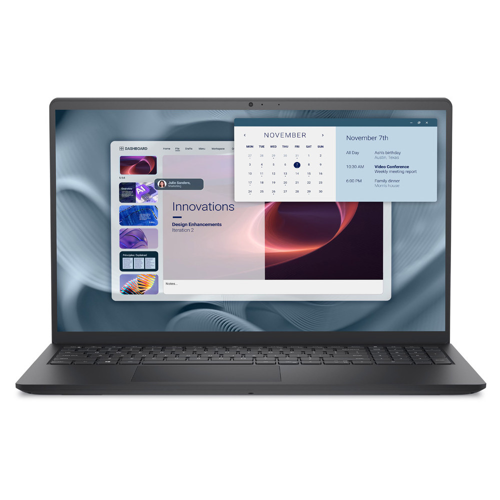 DELL Pro 15 Essential PV15250 15.6&apos&apos FHD/Core i5-1334U/16GB/512GB SSD/UHD Graphics/Win 11 Home/1Y NBD/Carbon Black