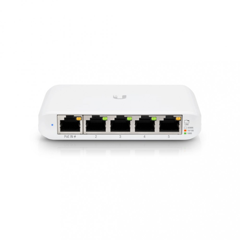 Ubiquiti USW Flex Mini Managed L2 Switch με 5 Θύρες Gigabit (1Gbps) Ethernet