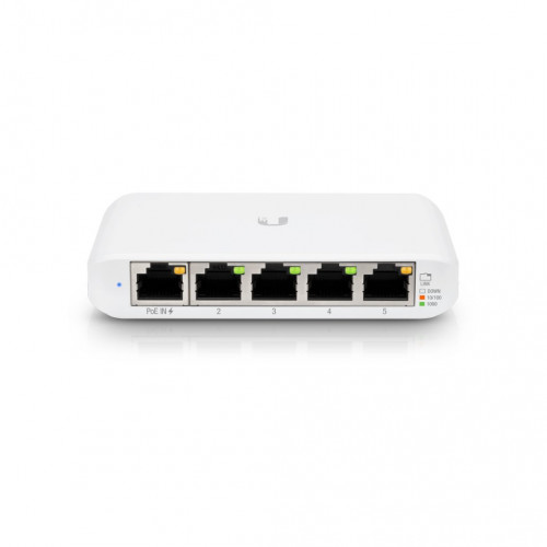 Ubiquiti USW Flex Mini Managed L2 Switch με 5 Θύρες Gigabit (1Gbps) Ethernet