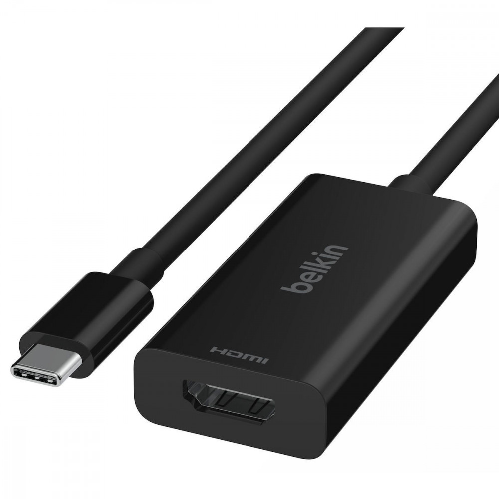 Belkin Μετατροπέας USB-C male σε HDMI / USB-C female (AVC013BTBK)