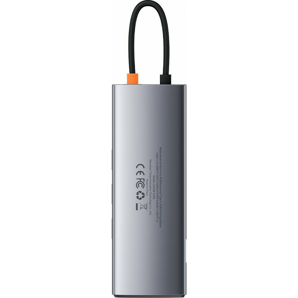 HAMA Card Reader USB 3.0 για SD/microSD Γκρι (00123900)
