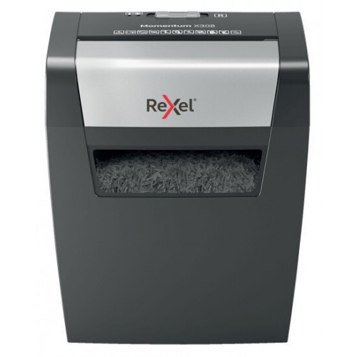 Rexel Καταστροφέας Εγγράφων 8 Φύλλων με Κάδο 15lt 2104570EU