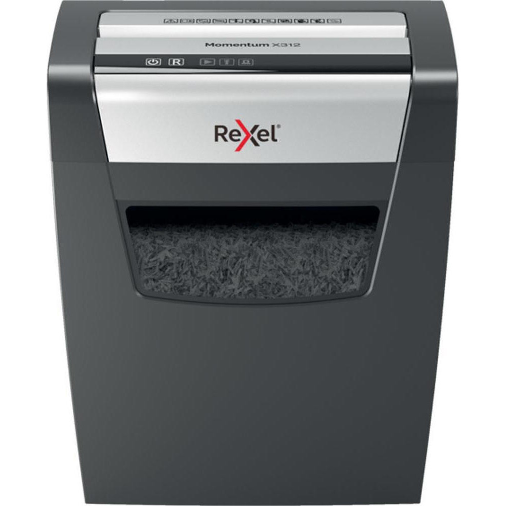 Rexel Καταστροφέας Εγγράφων Momentum X410 P4 Cross Cut 10 Φύλλων με Κάδο 23lt 2104571