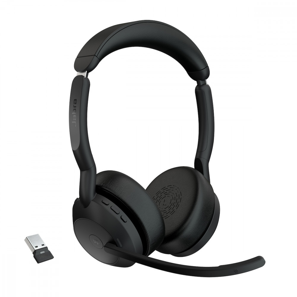 Jabra Evolve2 55 MS Stereo USB-A VOIP Headset (25599-999-999)