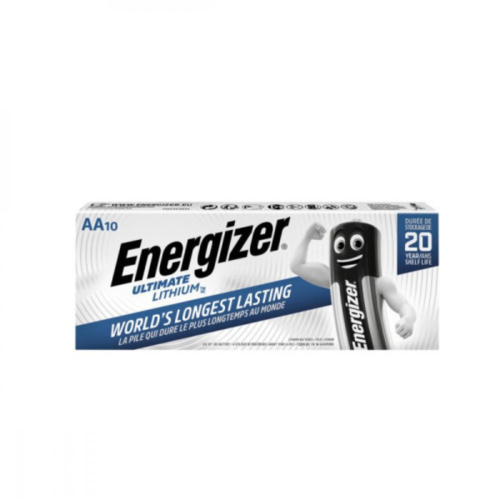 Energizer Ultimate Lithium Μπαταρία AA 1.5V 10τμχ