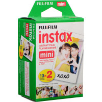 Fujifilm Color Instax Mini Instant Φιλμ (10 Exposures) White