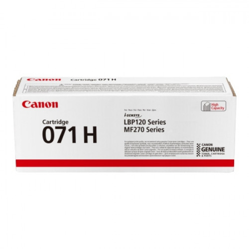 Canon 071h Γνήσιο Toner Laser Εκτυπωτή Μαύρο 2500 Σελίδων (5646C002)