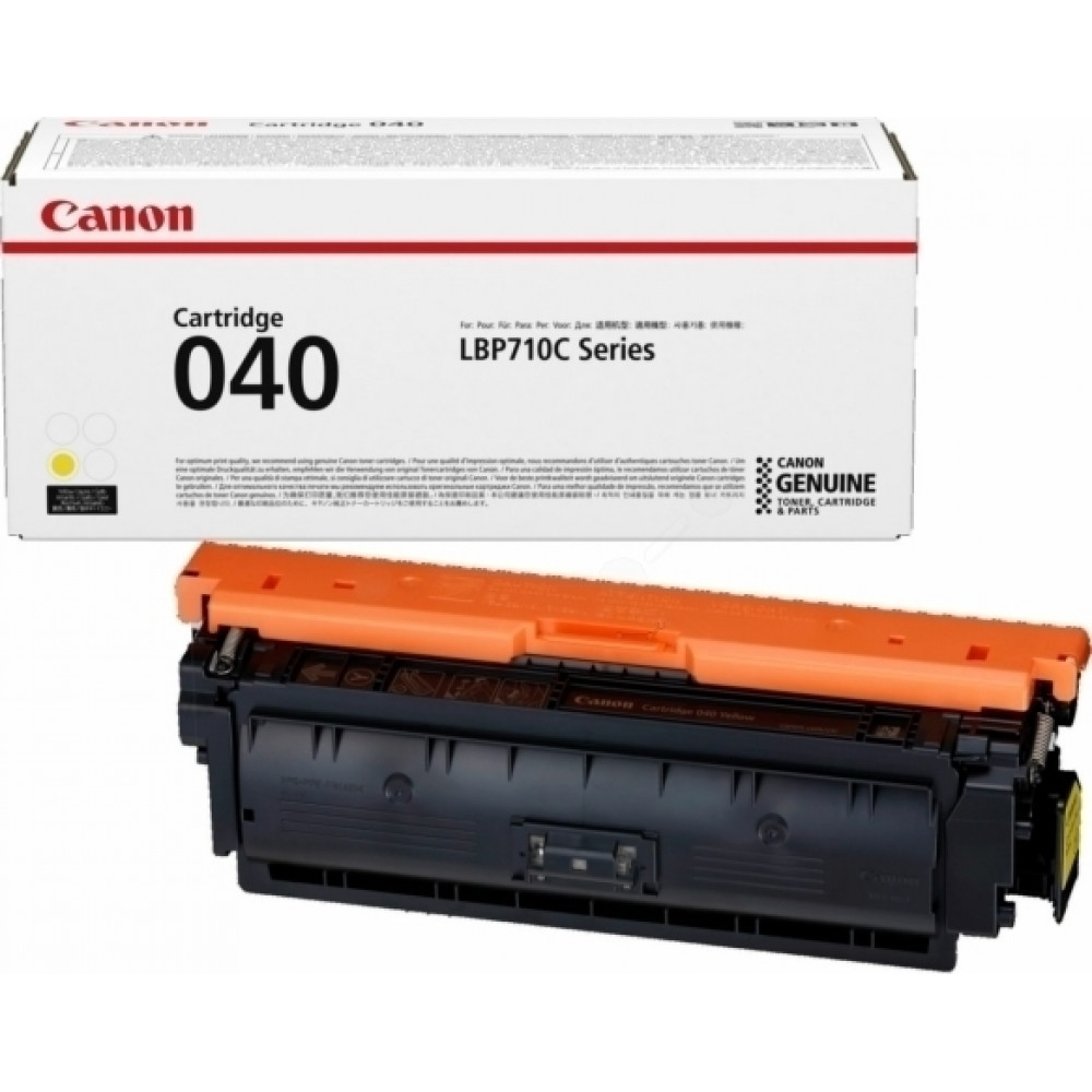 Canon 040 Toner Laser Εκτυπωτή Κίτρινο 5400 Σελίδων (0454C001)
Κωδικός: 12297313