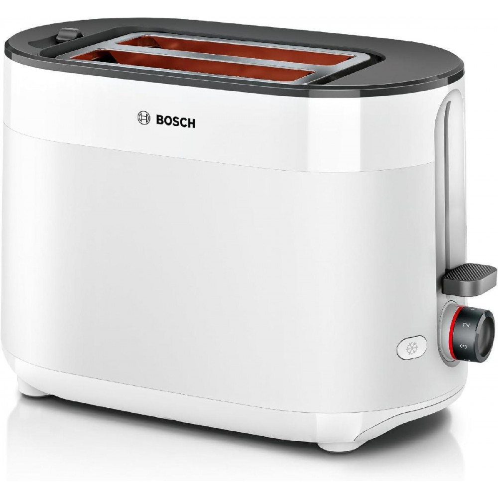 Bosch MyMoment TAT2M121 Φρυγανιέρα 2 Θέσεων 950W Λευκή