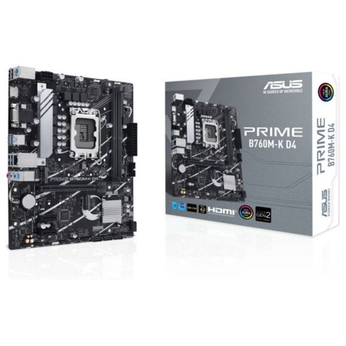 Płyta główna PRIME B760M-K D4 s1700 DDR4 HDMI mATX 