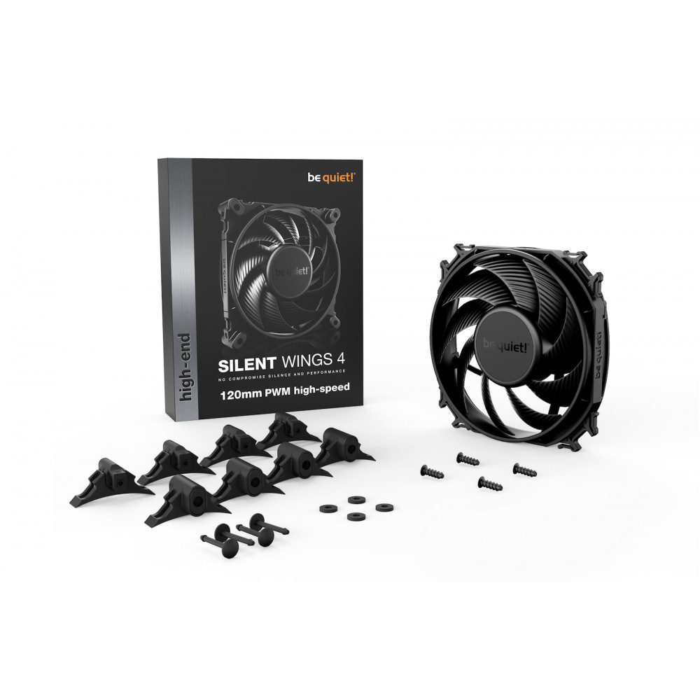 Be Quiet Silent Wings 4 Case Fan 120mm με Σύνδεση 4-Pin PWM
