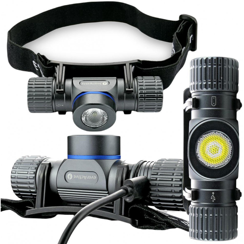 Latarka czołowa LED 130 lumenów IPX4