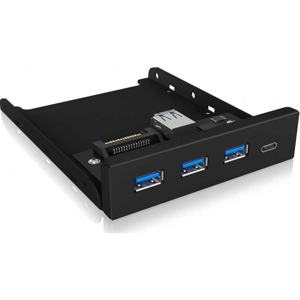 Hub IB-HUB1424-C3 4-Port USB Typ-A, złącze Typ-C/A 