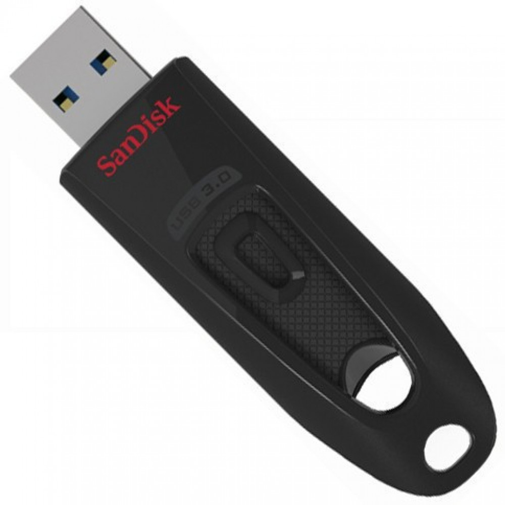 Sandisk Ultra 32GB USB 3.0 Stick Μαύρο