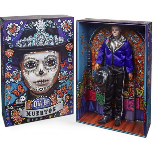 Lalka collectible Barbie Signature Ken Dia De Muertos 2023