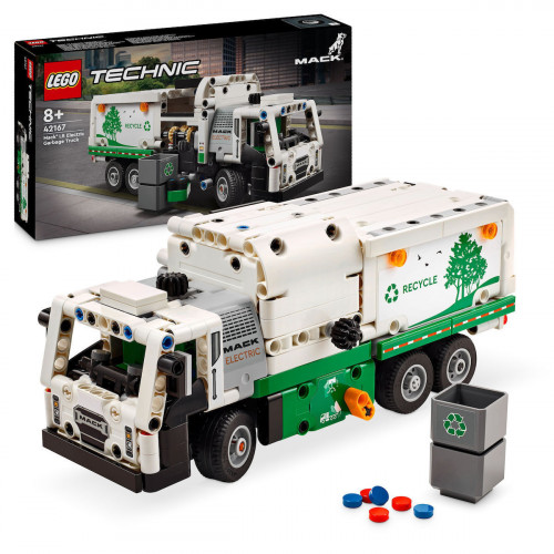 Lego Technic Mack® Lr Electric Garbage Truck για 8+ Ετών 42167