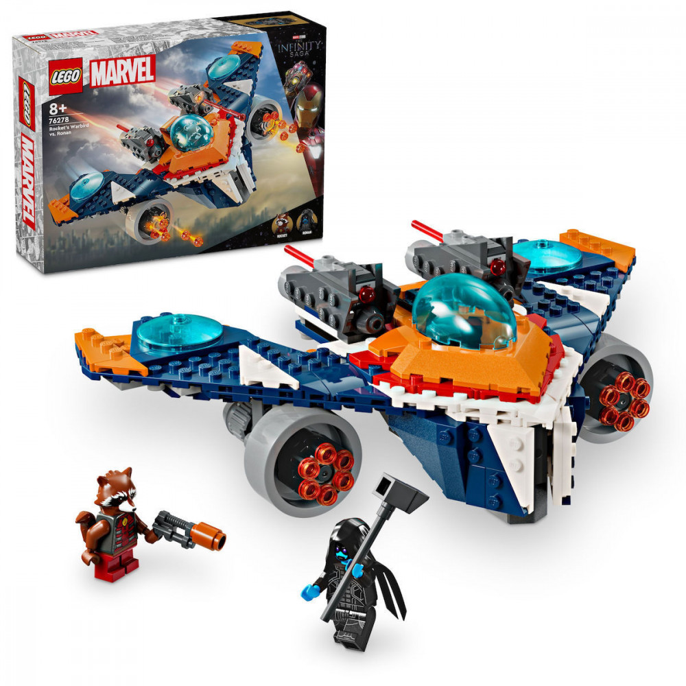Klocki Super Heroes 76278 Warbird Rocketa vs. Ronan