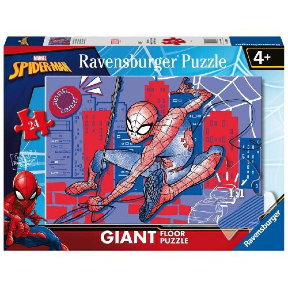 Παιδικό Puzzle Spiderman 24pcs για 4+ Ετών 03088 Ravensburger