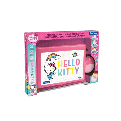 LEXIBOOK Παιδικό εκπαιδευτικό Laptop Hello Kitty