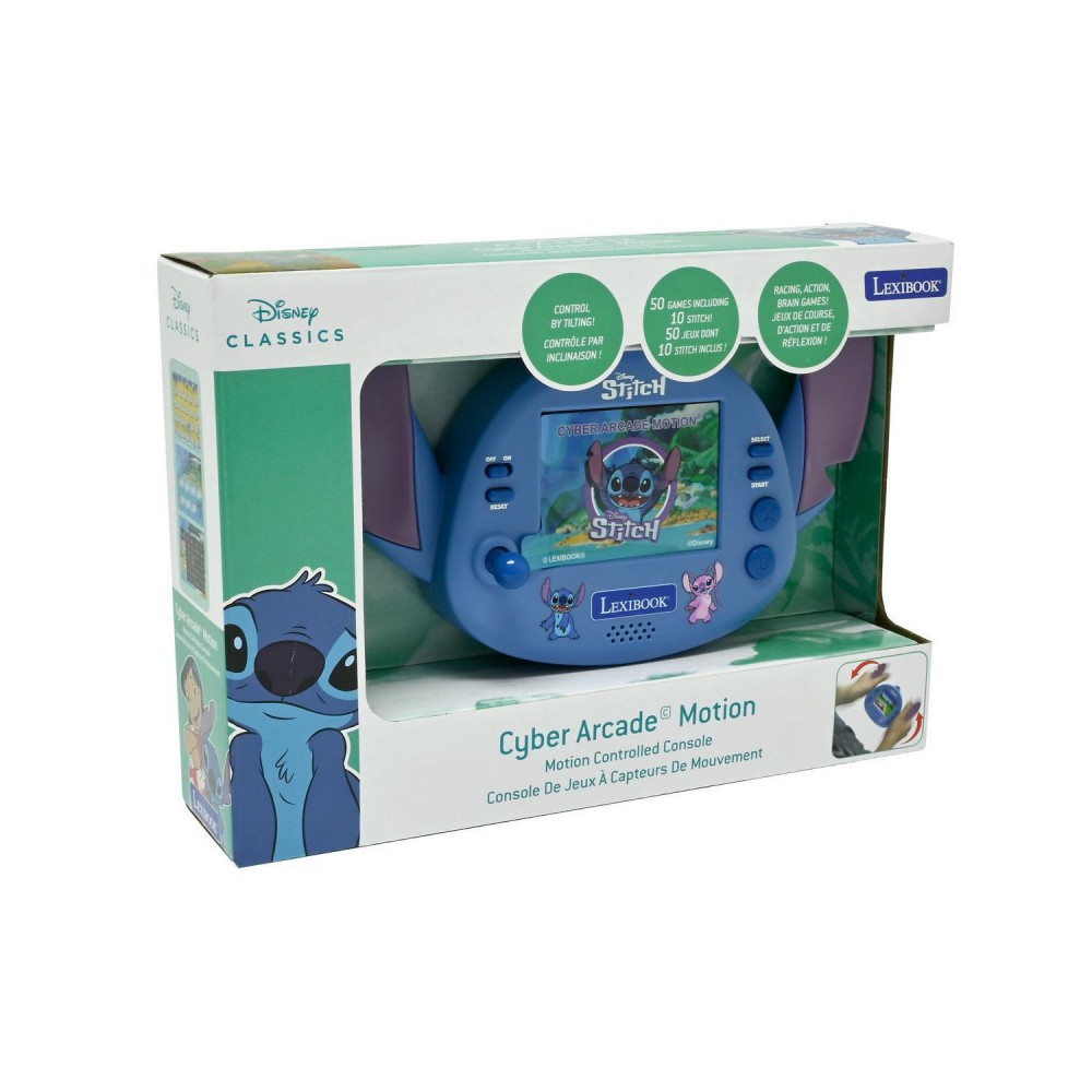 LEXIBOOK Κονσόλα Motion Arcade Stitch – 50 Παιχνίδια