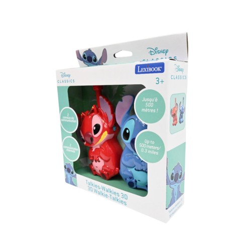 LEXIBOOK Παιδικά Walkie talkies Stitch 500m