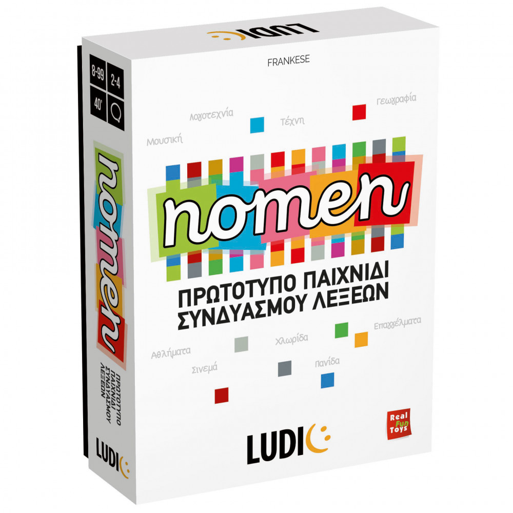 Επιτραπέζιο Παιχνίδι Nomen για 2-4 Παίκτες 8+ Ετών 52705 Ludic Dragon