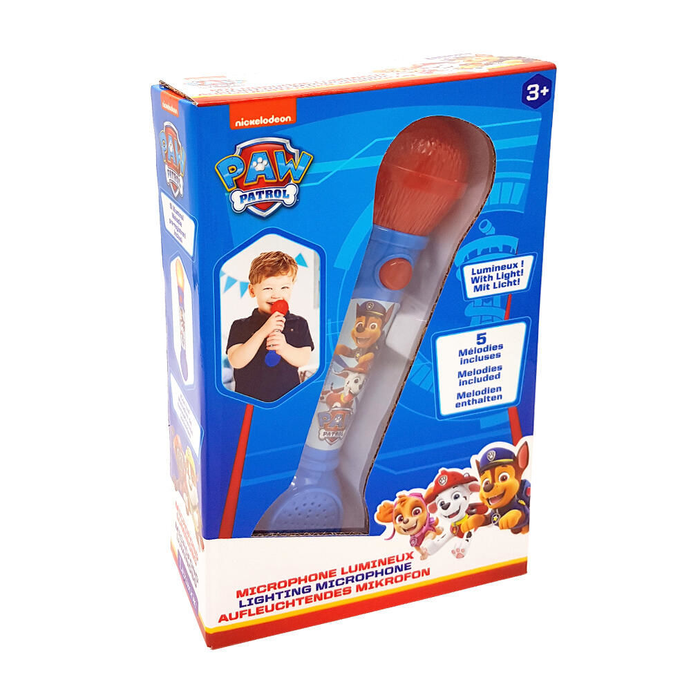 LEXIBOOK ΜΙΚΡΟΦΩΝΟ PAW PATROL ME ΦΩΤΙΣΜΟ, ΜΕΛΩΔΙΕΣ & ΗΧΗΤΙΚΑ ΕΦΕ