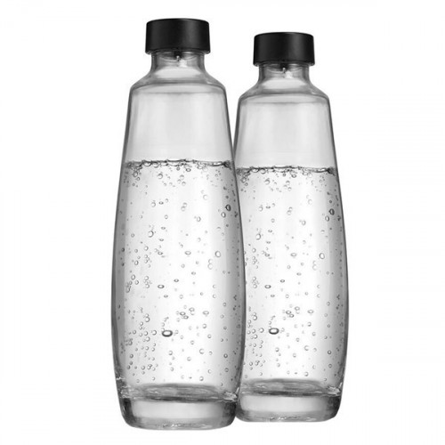 Sodastream Glasflasche DUO 1L 2er-Pack