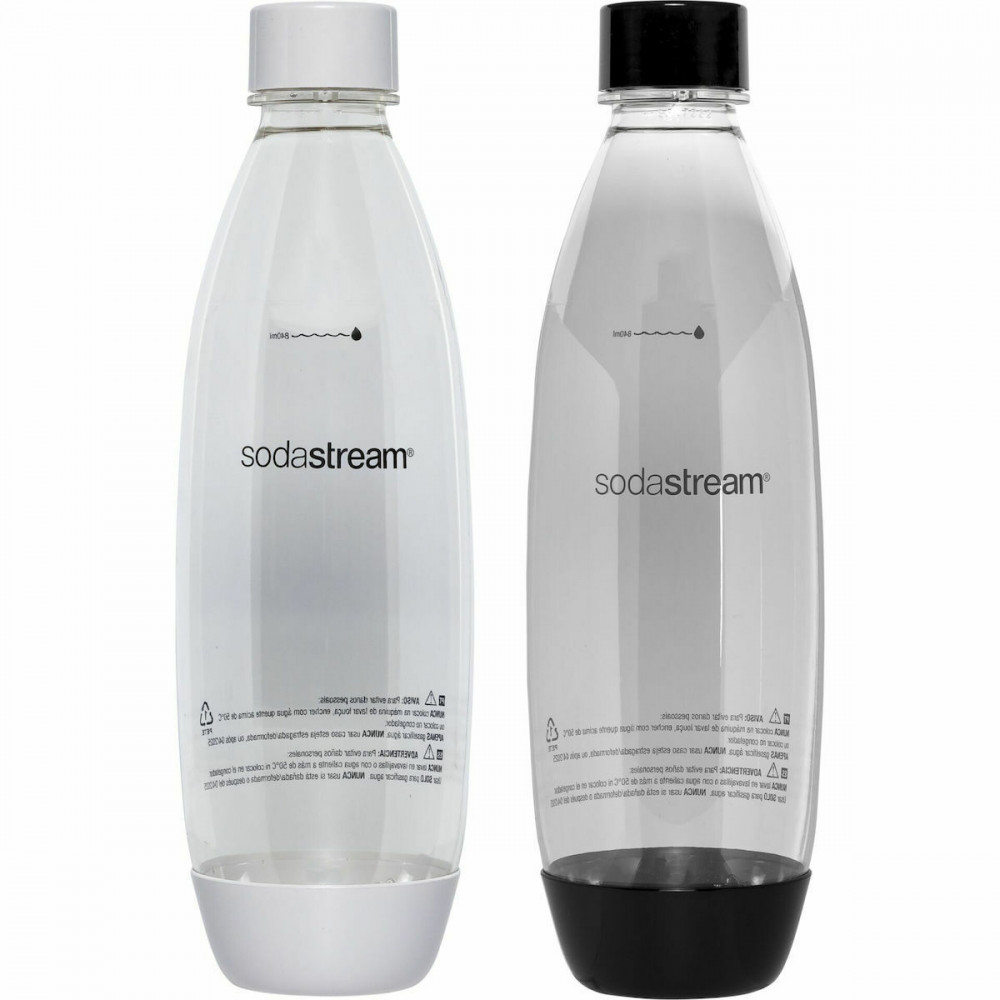 SodaStream Fuse DuoPack PET-Flasche Black (2x1L)