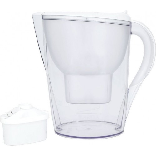 Brita Marella XL Κανάτα Σερβιρίσματος Πλαστική White με Φίλτρο Μaxtra 3500ml