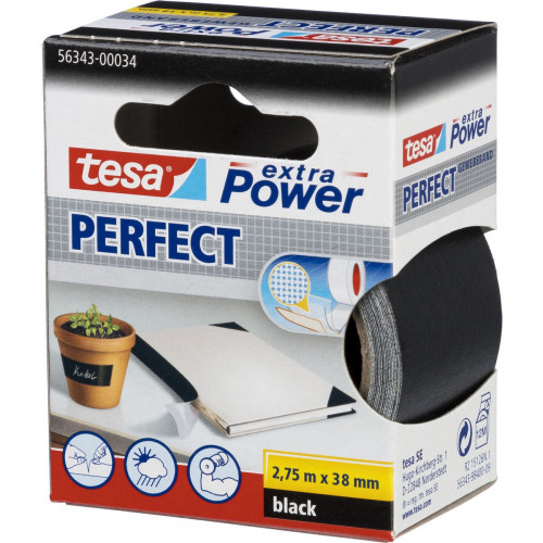 diverses Tesa Gewebeband 38mm schw.