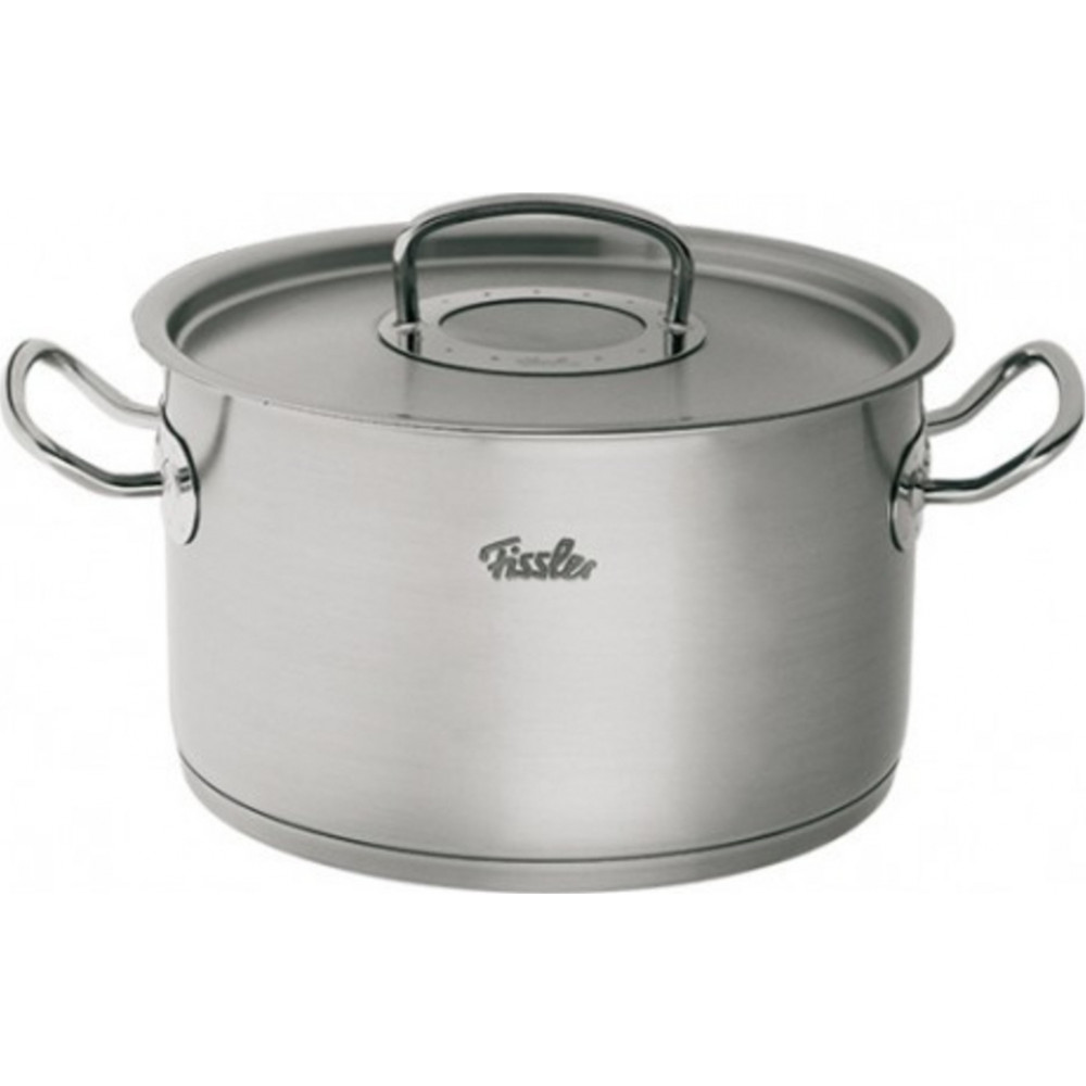 Fissler Original Profi Ανοξείδωτη Κατσαρόλα Μαρμίτα 6.3lt / 24cm 084-123-24-000/0