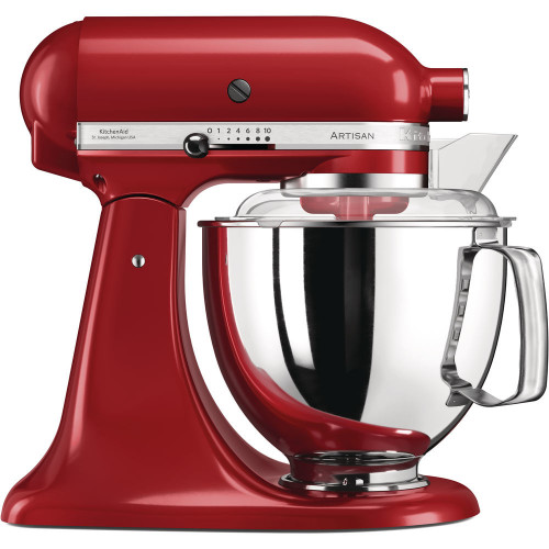 Kitchenaid 5KSM175PSEER Κουζινομηχανή 300W με Ανοξείδωτο Κάδο 4.8lt