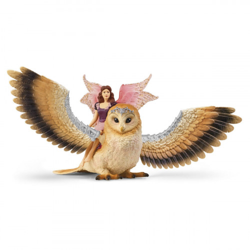 Schleich - Bayala Elf On Glitter Owl