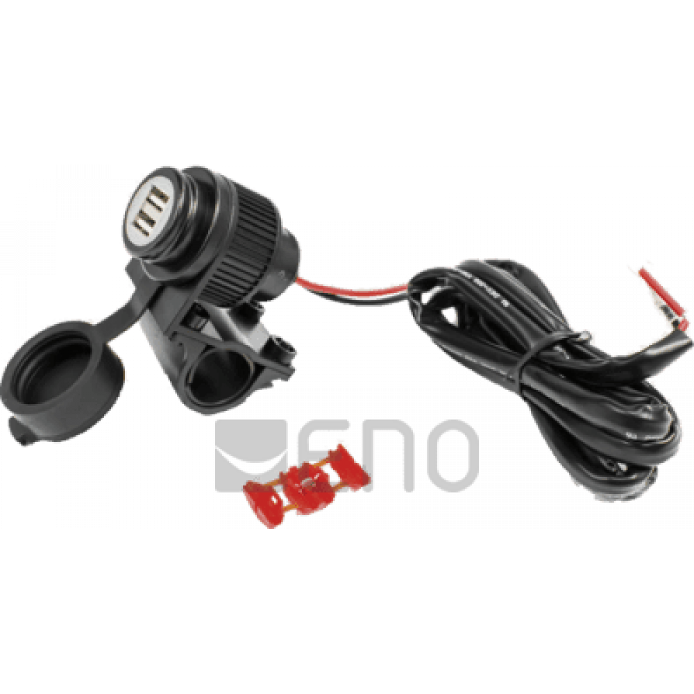 Albrecht Duo USB Steckdose Motorrad 12V