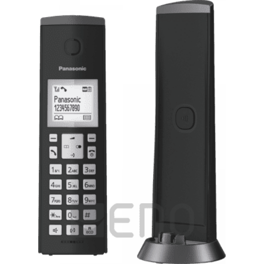 Panasonic KX-TGK220 Ασύρματο Τηλέφωνο Black