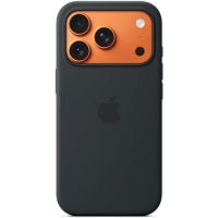 Apple Silicone Case MagSafe iPhone 17 Pro Black