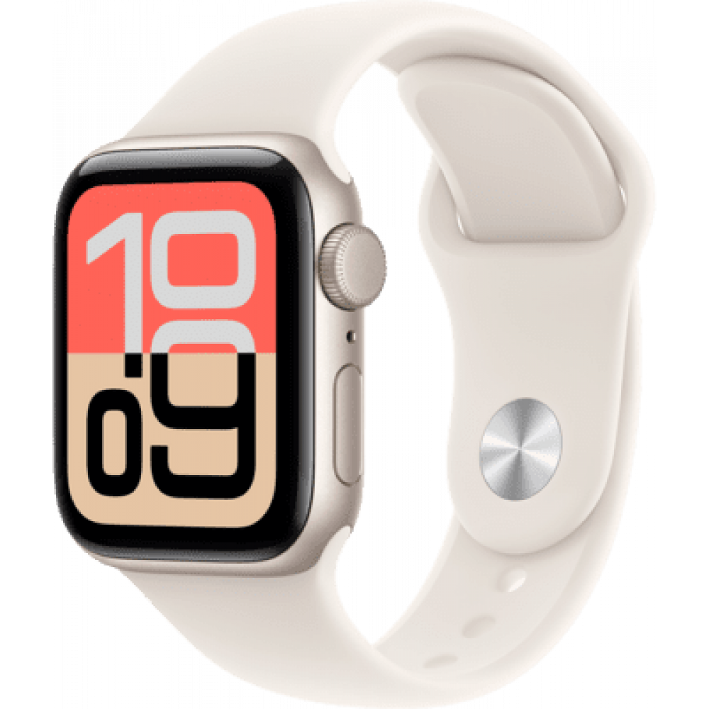 Apple Watch SE 3 GPS 40mm Alu Sport Band polarstern S/M