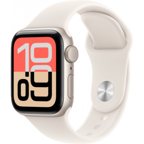 Apple Watch SE 3 GPS 40mm Alu Sport Band polarstern S/M