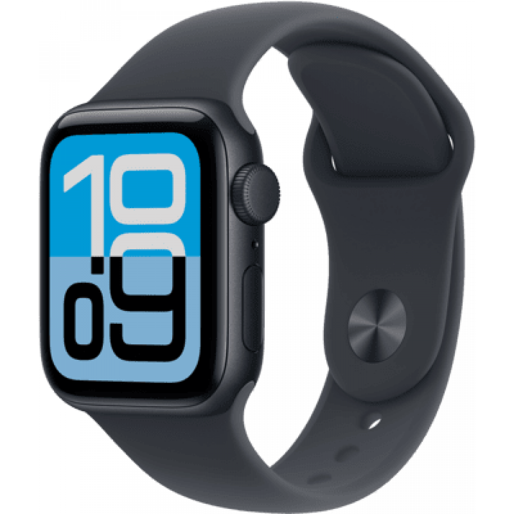 Apple Watch SE 3 GPS 40mm Alu Sport Band mitternacht S/M