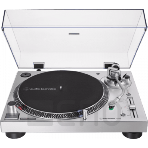 Audio Technica AT-LP120XUSB Πικάπ με Προενίσχυση Ασημί