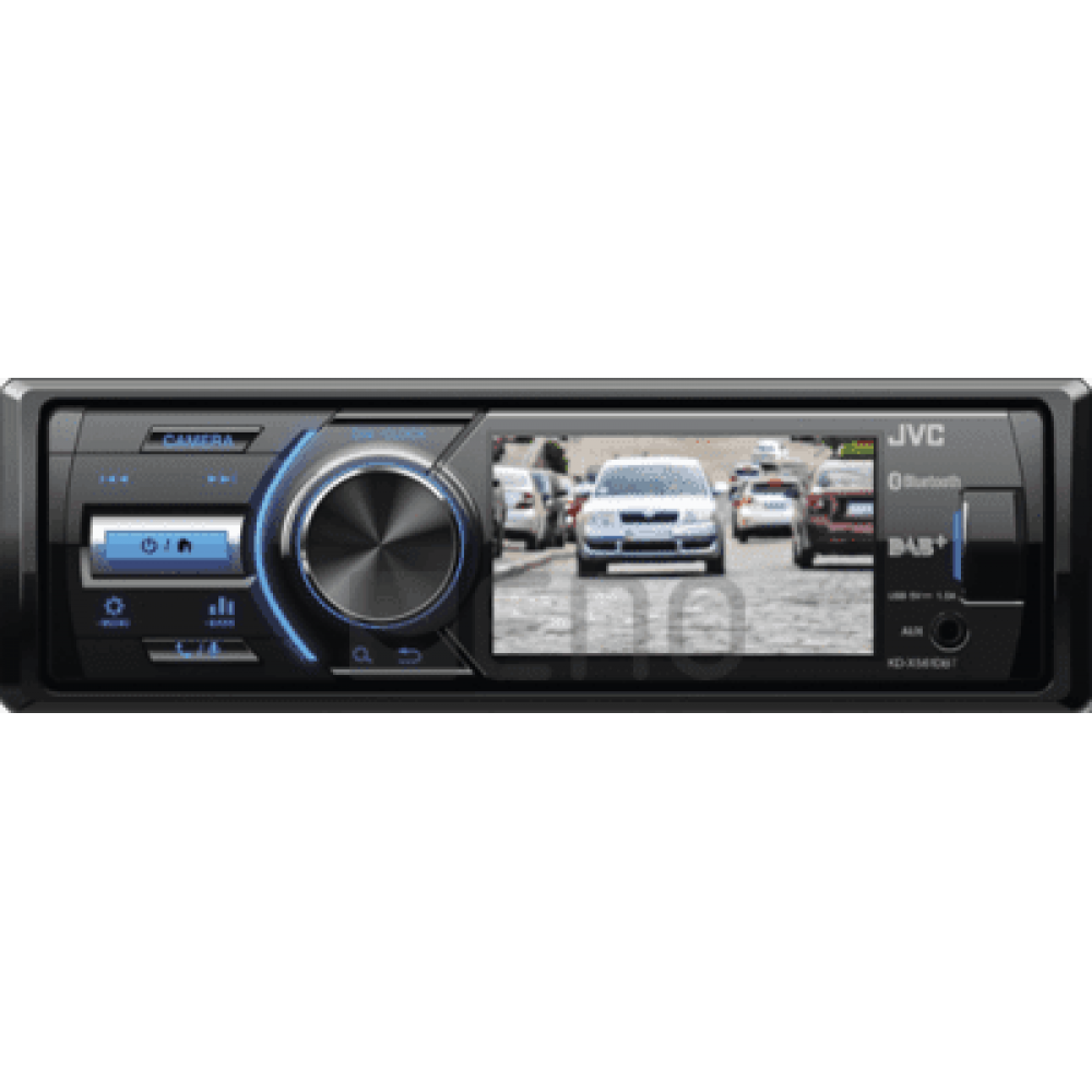 JVC KD-X561DBT DAB+/USB/AUX/BT 3 Disp. Kurzschacht