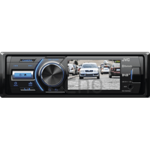 JVC KD-X561DBT DAB+/USB/AUX/BT 3 Disp. Kurzschacht