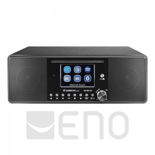 Albrecht DR 895 CD Hybridradio Black