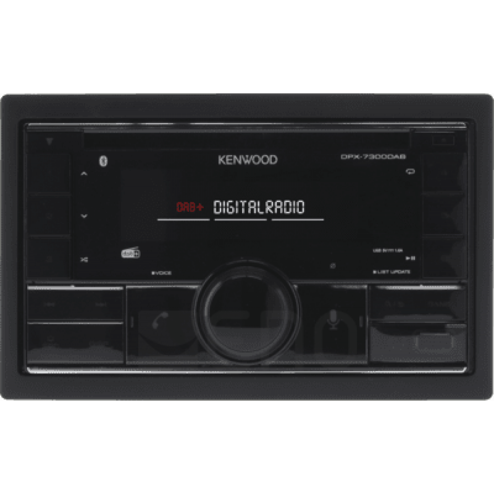 Kenwood DPX7300DAB CD/AUX/USB/BT/iPhone 2-DIN + Ant./Mikro