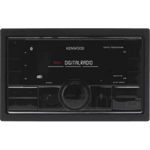 Kenwood DPX7300DAB CD/AUX/USB/BT/iPhone 2-DIN + Ant./Mikro