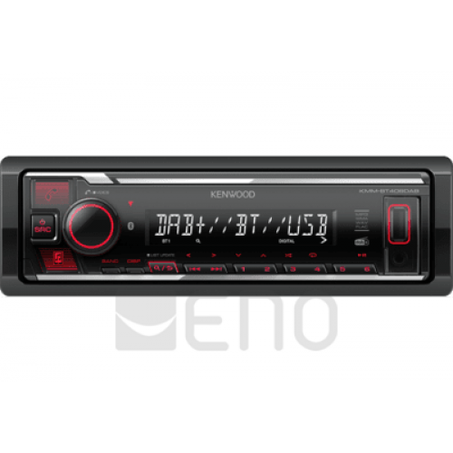 Kenwood KMM-BT408DAB USB/AUX/BT/iPhone Kurzschacht